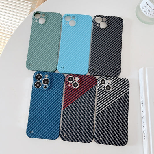 Carbon Fiber Texture PC Phone Case, For iPhone 11, For iPhone 11 Pro, For iPhone 11 Pro Max, For iPhone 12, For iPhone 12 Pro, For iPhone 12 Pro Max, For iPhone 13, For iPhone 13 Pro