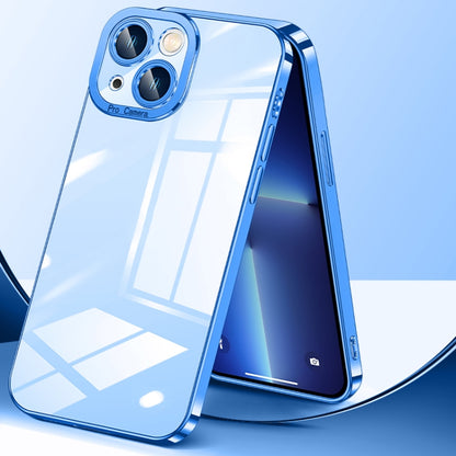 Crystal Plated High Transparency Phone Case, For iPhone 14, For iPhone 14 Plus, For iPhone 14 Pro, For iPhone 14 Pro Max