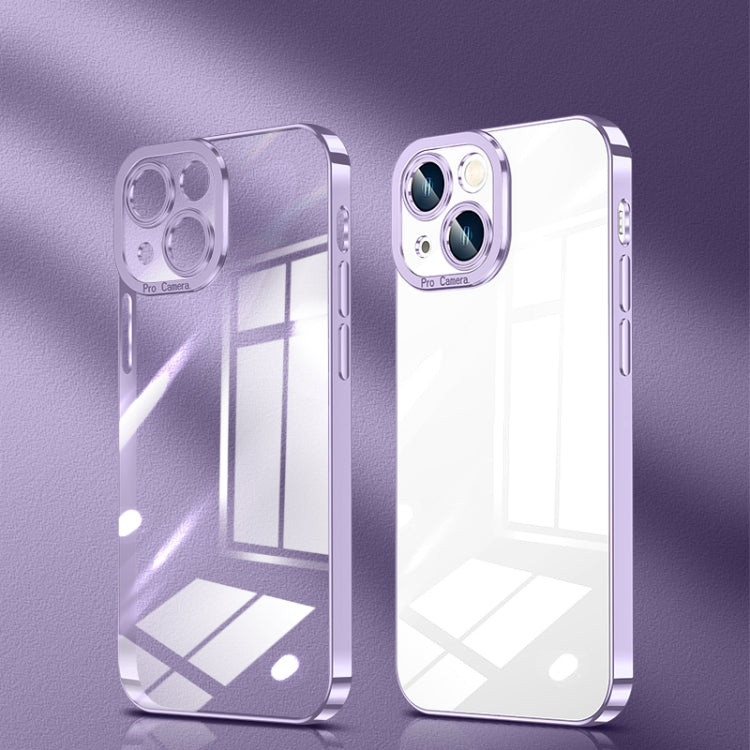Crystal Plated High Transparency Phone Case, For iPhone 13 mini, For iPhone 13, For iPhone 13 Pro, For iPhone 13 Pro Max
