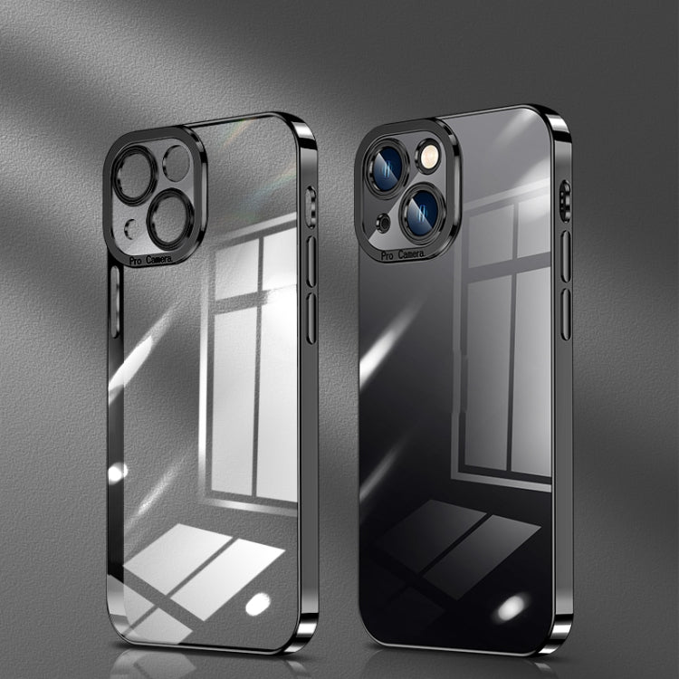 Crystal Plated High Transparency Phone Case, For iPhone 13 mini, For iPhone 13, For iPhone 13 Pro, For iPhone 13 Pro Max