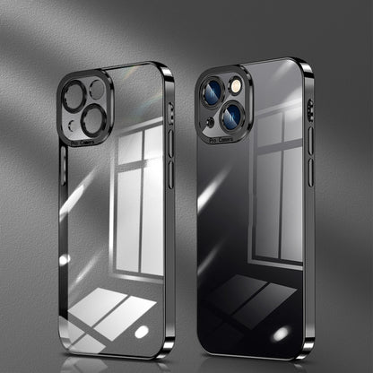 Crystal Plated High Transparency Phone Case, For iPhone 13 mini, For iPhone 13, For iPhone 13 Pro, For iPhone 13 Pro Max