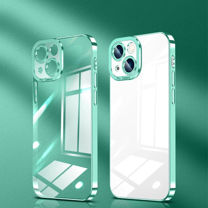 Crystal Plated High Transparency Phone Case, For iPhone 12 mini, For iPhone 12, For iPhone 12 Pro, For iPhone 12 Pro Max