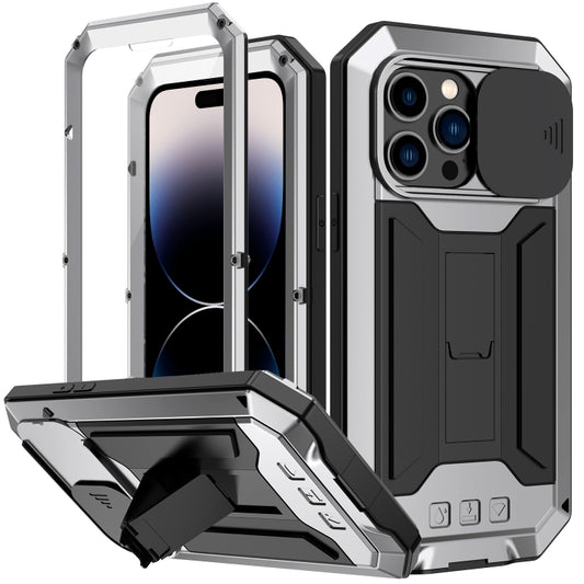 جراب R-JUST مقاوم للصدمات والماء والغبار، لهاتف iPhone 14 Pro، وiPhone 14 Pro Max، وiPhone 14، وiPhone 14 Plus