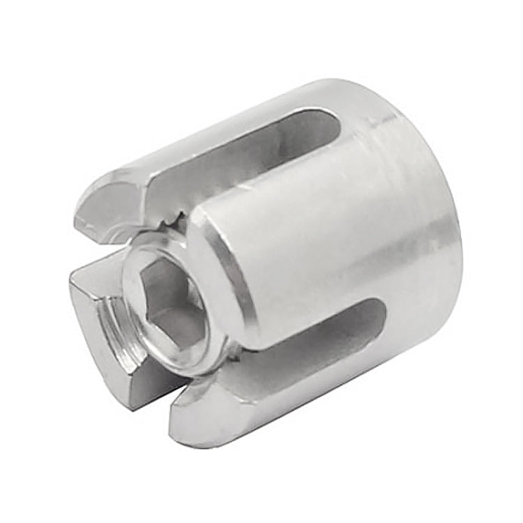 حبل سلكي للحديقة من الفولاذ المقاوم للصدأ 316 بمشبك ثابت متقاطع، M8x2، M10x3، M12x4، M12x5، M12x6، M16x8