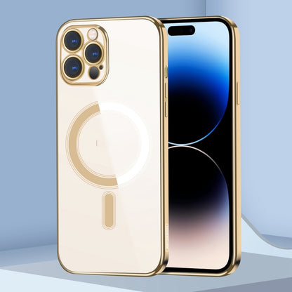 Classic Electroplating Magsafe Phone Case, For iPhone 14, For iPhone 14 Plus, For iPhone 14 Pro, For iPhone 14 Pro Max