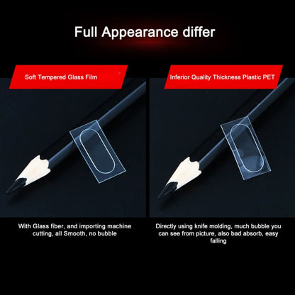 0.3mm 2.5D 9H Rear Camera Lens Flexible Tempered Glass Film, For Galaxy S20 Ultra
