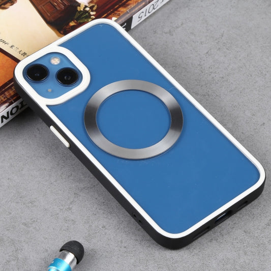 جراب هاتف MagSafe TPU + PC ثنائي اللون، مناسب لأجهزة iPhone 14 وiPhone 14 Plus وiPhone 14 Pro وiPhone 14 Pro Max وiPhone 13 وiPhone 13 Pro وiPhone 13 Pro Max وiPhone 12