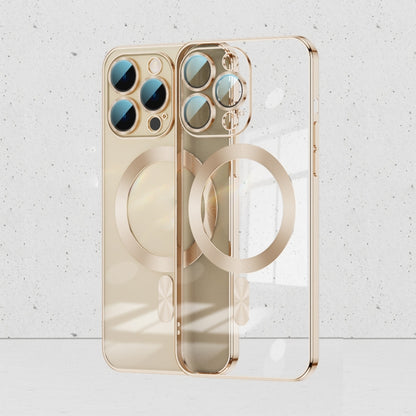 جراب هاتف مغناطيسي مطلي بالكهرباء من وورل، لهاتف iPhone 12 Pro وiPhone 12 Pro Max