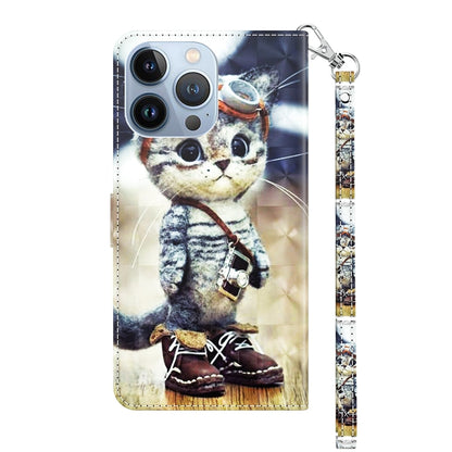 3D Painted Leather Phone Case, For iPhone 13 Pro, For iPhone 13 Pro Max, For iPhone 12 mini, For iPhone 12 / 12 Pro, For iPhone 12 Pro Max, For iPhone 11