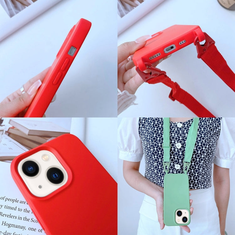 جراب مرن من السيليكون لهاتف iPhone 14 Plus