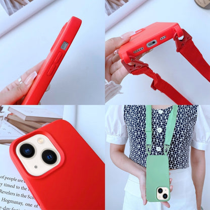 جراب مرن من السيليكون لهاتف iPhone 14 Plus