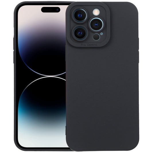 جراب هاتف سيليكون سائل بتغطية كاملة، لهاتف iPhone 14 Pro Max
