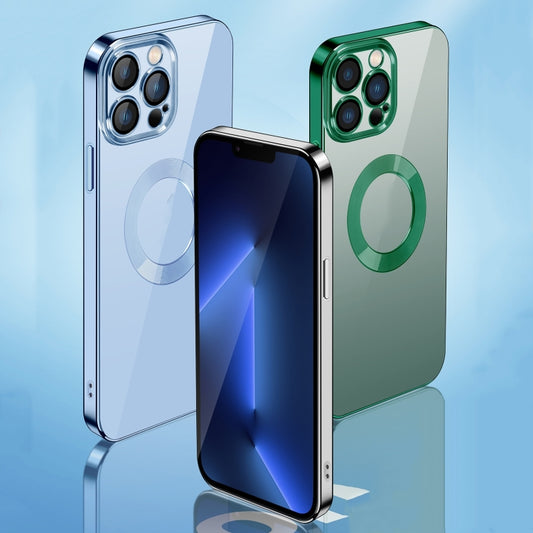 9D Plated Lens Film Clear Phone Case, For iPhone 14, For iPhone 14 Plus, For iPhone 14 Pro, For iPhone 14 Pro Max