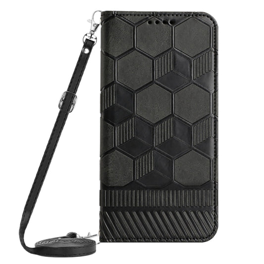 Crossbody Football Texture Magnetic PU Phone Case, For iPhone 11, For iPhone 11 Pro, For iPhone 11 Pro Max, For iPhone 12, For iPhone 12 Mini, For iPhone 12 Pro, For iPhone 12 Pro Max, For iPhone 13