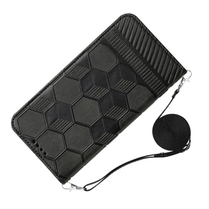 Crossbody Football Texture Magnetic PU Phone Case, For iPhone 11, For iPhone 11 Pro, For iPhone 11 Pro Max, For iPhone 12, For iPhone 12 Mini, For iPhone 12 Pro, For iPhone 12 Pro Max, For iPhone 13