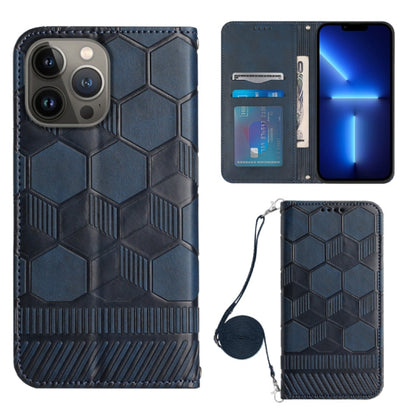Crossbody Football Texture Magnetic PU Phone Case, For iPhone 13 Mini, For iPhone 13 Pro, For iPhone 13 Pro Max, For iPhone 14, For iPhone 14 Plus, For iPhone 14 Pro, For iPhone 14 Pro Max, For iPhone SE 2022/SE 2020/8/7