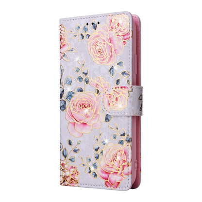 Bronzing Painting RFID Leather Case, For iPhone 12 mini, For iPhone 12 / 12 Pro, For iPhone 12 Pro Max, For iPhone 11, For iPhone 11 Pro, For iPhone 11 Pro Max, For iPhone XS Max, For iPhone XR