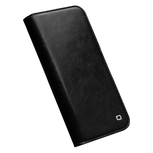 جراب هاتف QIALINO جلدي قابل للطي أفقيًا، مناسب لأجهزة iPhone 14 وiPhone 14 Plus وiPhone 14 Pro وiPhone 14 Pro Max