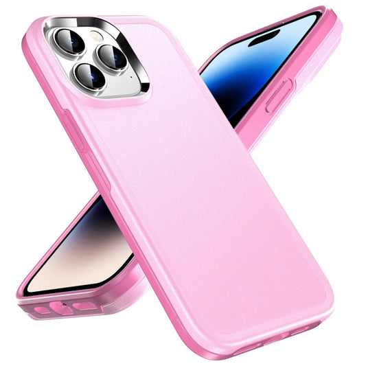 Double Solid Color Armor Phone Case, For iPhone 14 Pro Max, For iPhone 14 Pro, For iPhone 14 Plus, For iPhone 13 Pro Max, For iPhone 13 Pro, For iPhone 13, For iPhone 12 Pro, For iPhone 12