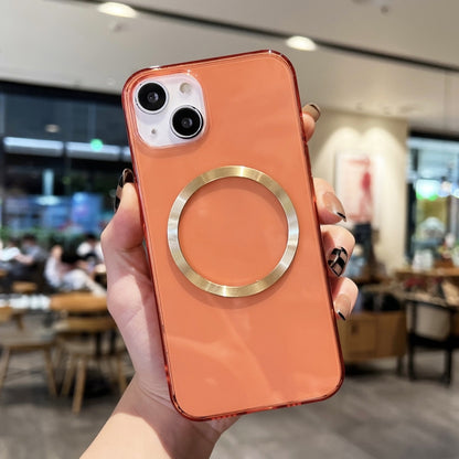 CD Texture MagSafe TPU Phone Case, For iPhone 14, For iPhone 14 Plus, For iPhone 14 Pro, For iPhone 14 Pro Max, For iPhone 13 mini, For iPhone 13