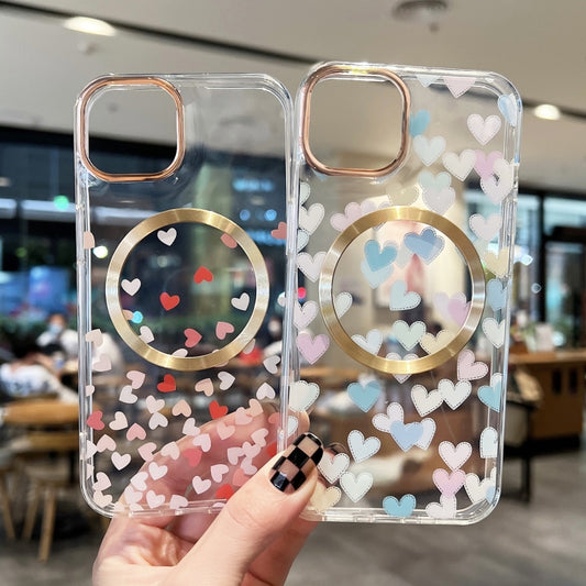 Love Heart MagSafe Phone Case, For iPhone 14, For iPhone 14 Plus, For iPhone 14 Pro, For iPhone 14 Pro Max, For iPhone 13, For iPhone 13 Pro, For iPhone 13 Pro Max, For iPhone 12, For iPhone 12 Pro, For iPhone 12 Pro Max, For iPhone 11�����������������...