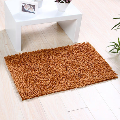 Chenille Non Slip Shaggy Soft Water Absorption Bedroom Bathroom kitchen Carpet Mat, 40 x 120cm