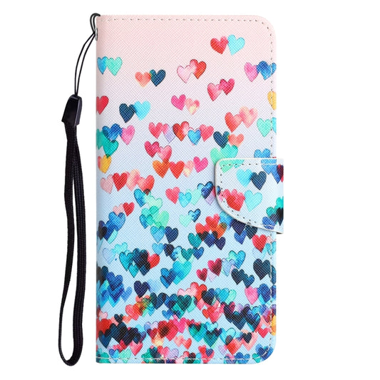 Colored Drawing Leather Phone Case, For iPhone 12 / 12 Pro, For iPhone 12 Pro Max, For iPhone 11