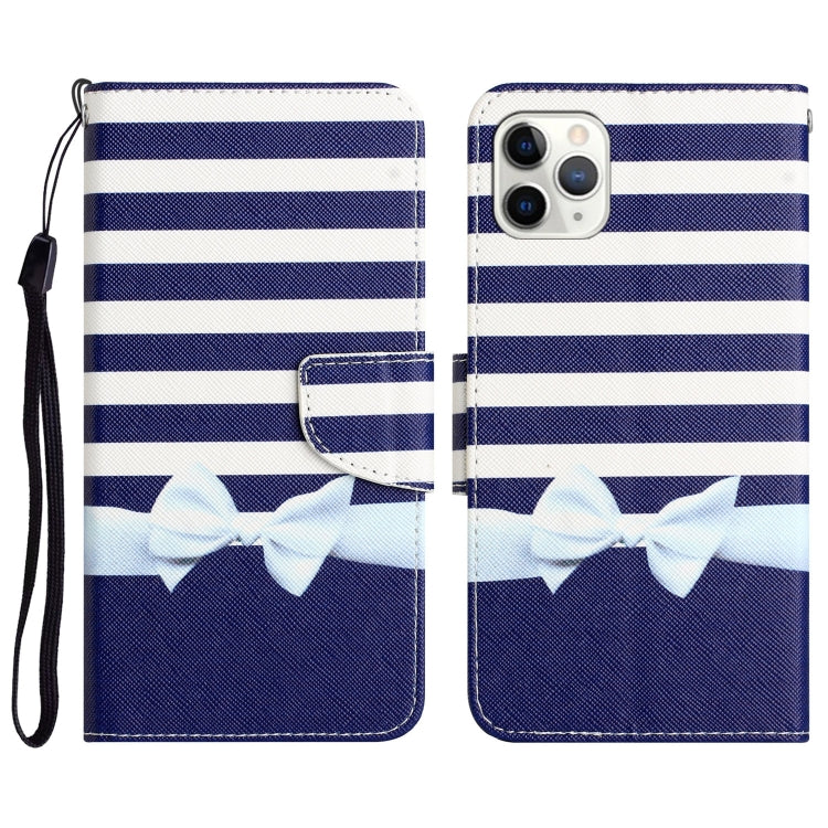 Colored Drawing Leather Phone Case, For iPhone 11 Pro, For iPhone 11 Pro Max, For iPhone XS Max