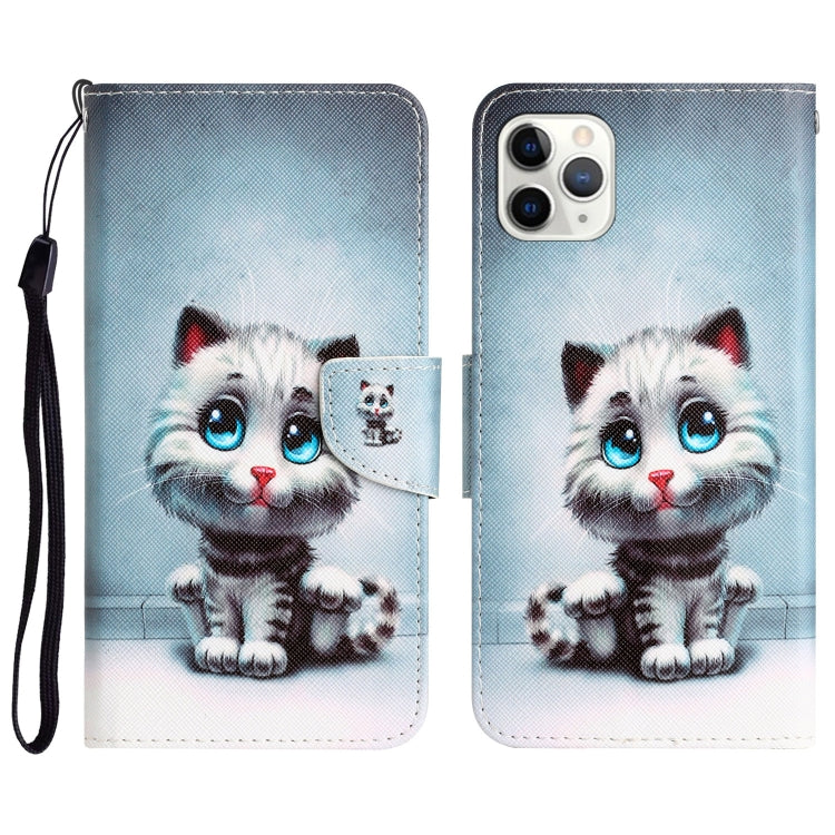 Colored Drawing Leather Phone Case, For iPhone 11 Pro, For iPhone 11 Pro Max, For iPhone XS Max