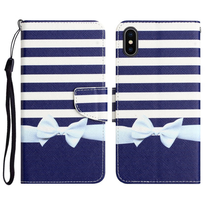 Colored Drawing Leather Phone Case, For iPhone 11 Pro, For iPhone 11 Pro Max, For iPhone XS Max