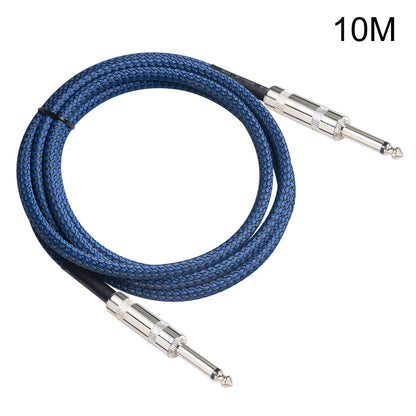 TC048BL 6.35mm Plug Male to Male Electric Guitar Mono Audio Cable