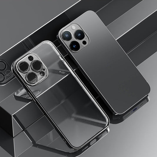 جراب هاتف ROCK مطلي بطبقة من الزجاج المُقشّر، لهاتف iPhone 14 وiPhone 14 Plus