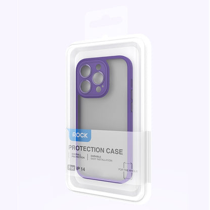 جراب هاتف ROCK Guard بملمس الجلد، لهاتف iPhone 14 Plus، لهاتف iPhone 14، لهاتف iPhone 14 Pro