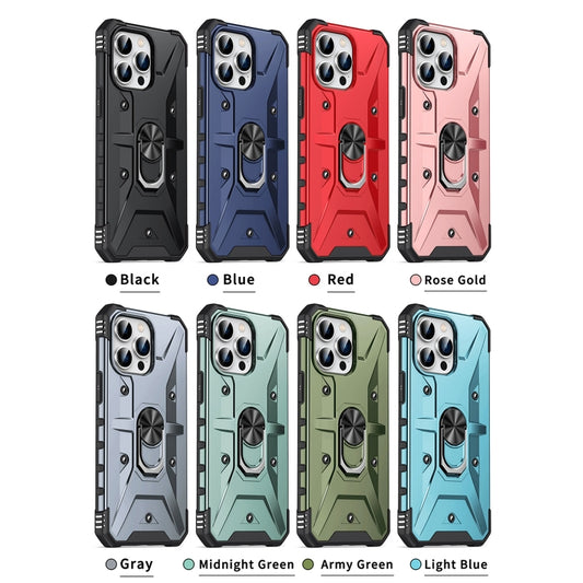 جراب هاتف بحامل حلقي، لهاتف iPhone 14 Pro Max، لهاتف iPhone 14 Pro، لهاتف iPhone 14 Plus، لهاتف iPhone 14
