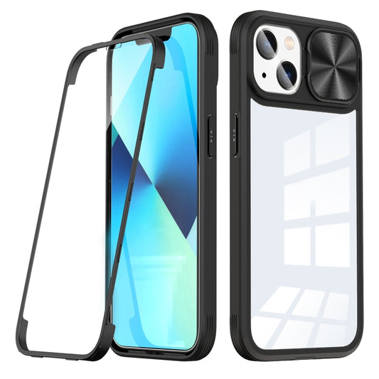 360 Full Body Sliding Camshield Phone Case, For iPhone 14 Plus