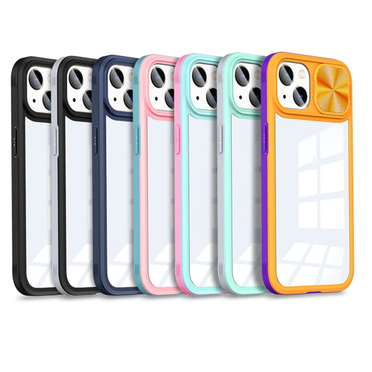 360 Full Body Sliding Camshield Phone Case, For iPhone 14 Plus