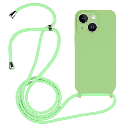 Crossbody Lanyard Liquid Silicone Case, For iPhone 14, For iPhone 14 Plus, For iPhone 14 Pro