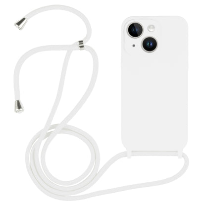 Crossbody Lanyard Liquid Silicone Case, For iPhone 14, For iPhone 14 Plus, For iPhone 14 Pro