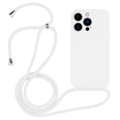 Crossbody Lanyard Liquid Silicone Case, For iPhone 14 Pro Max, For iPhone 13, For iPhone 13 Pro
