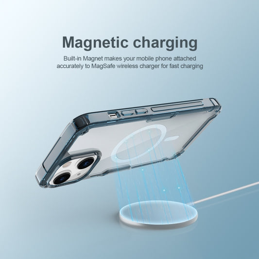 NILLKIN Ultra Clear Magsafe PC + TPU Phone Case, For iPhone 14, For iPhone 14 Plus