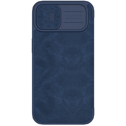 NILLKIN QIN Series Pro Crazy Horse Texture Leather Case, For iPhone 14 Plus, For iPhone 14 Pro, For iPhone 14 Pro Max