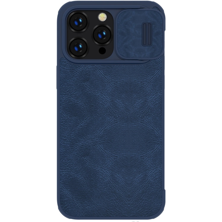 NILLKIN QIN Series Pro Crazy Horse Texture Leather Case, For iPhone 14 Plus, For iPhone 14 Pro, For iPhone 14 Pro Max