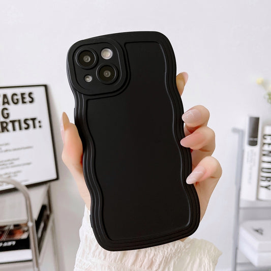 جراب هاتف سيليكون بحافة وافية، مناسب لأجهزة iPhone 14 وiPhone 14 Plus وiPhone 14 Pro وiPhone 14 Pro Max وiPhone 13 mini وiPhone 13 وiPhone 13 Pro وiPhone 13 Pro Max وiPhone 12