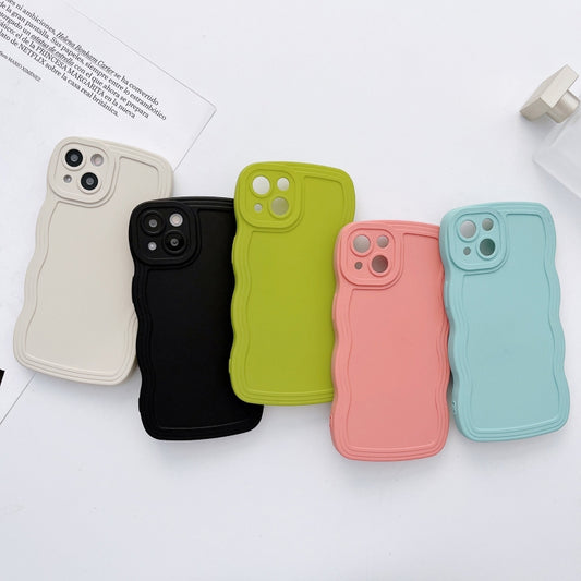 جراب هاتف سيليكون بحافة وافية، مناسب لأجهزة iPhone 14 وiPhone 14 Plus وiPhone 14 Pro وiPhone 14 Pro Max وiPhone 13 mini وiPhone 13 وiPhone 13 Pro وiPhone 13 Pro Max وiPhone 12