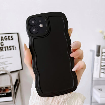 جراب هاتف سيليكون بحافة وافية، مناسب لأجهزة iPhone 12 Pro وiPhone 12 Pro Max وiPhone 11 وiPhone 11 Pro وiPhone 11 Pro Max