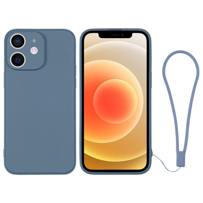 جراب هاتف سيليكون مع حزام معصم، لهاتف iPhone 12، لهاتف iPhone 12 Pro، لهاتف iPhone 12 Pro Max