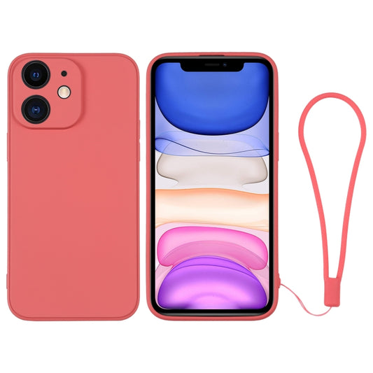 جراب سيليكون للهاتف مع حزام معصم، لهاتف iPhone 11، لهاتف iPhone 11 Pro، لهاتف iPhone 11 Pro Max