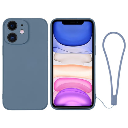 جراب سيليكون للهاتف مع حزام معصم، لهاتف iPhone 11، لهاتف iPhone 11 Pro، لهاتف iPhone 11 Pro Max
