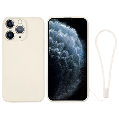 جراب سيليكون للهاتف مع حزام معصم، لهاتف iPhone 11، لهاتف iPhone 11 Pro، لهاتف iPhone 11 Pro Max