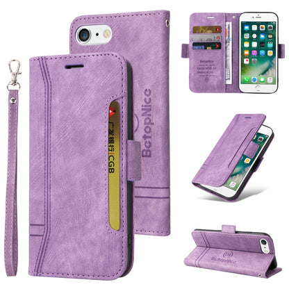 BETOPNICE Dual-side Buckle Leather Phone Case, For iPhone 7 Plus / 8 Plus
